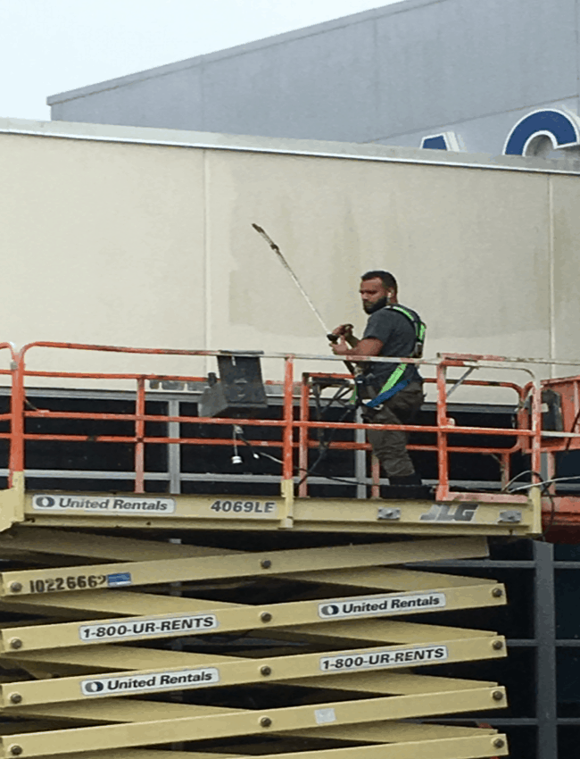 Commercial Pressure washing services Houston